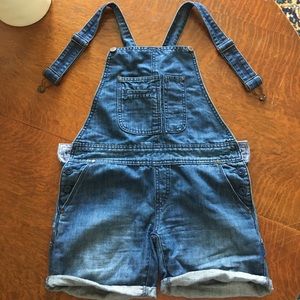 Anthropologie overall shorts